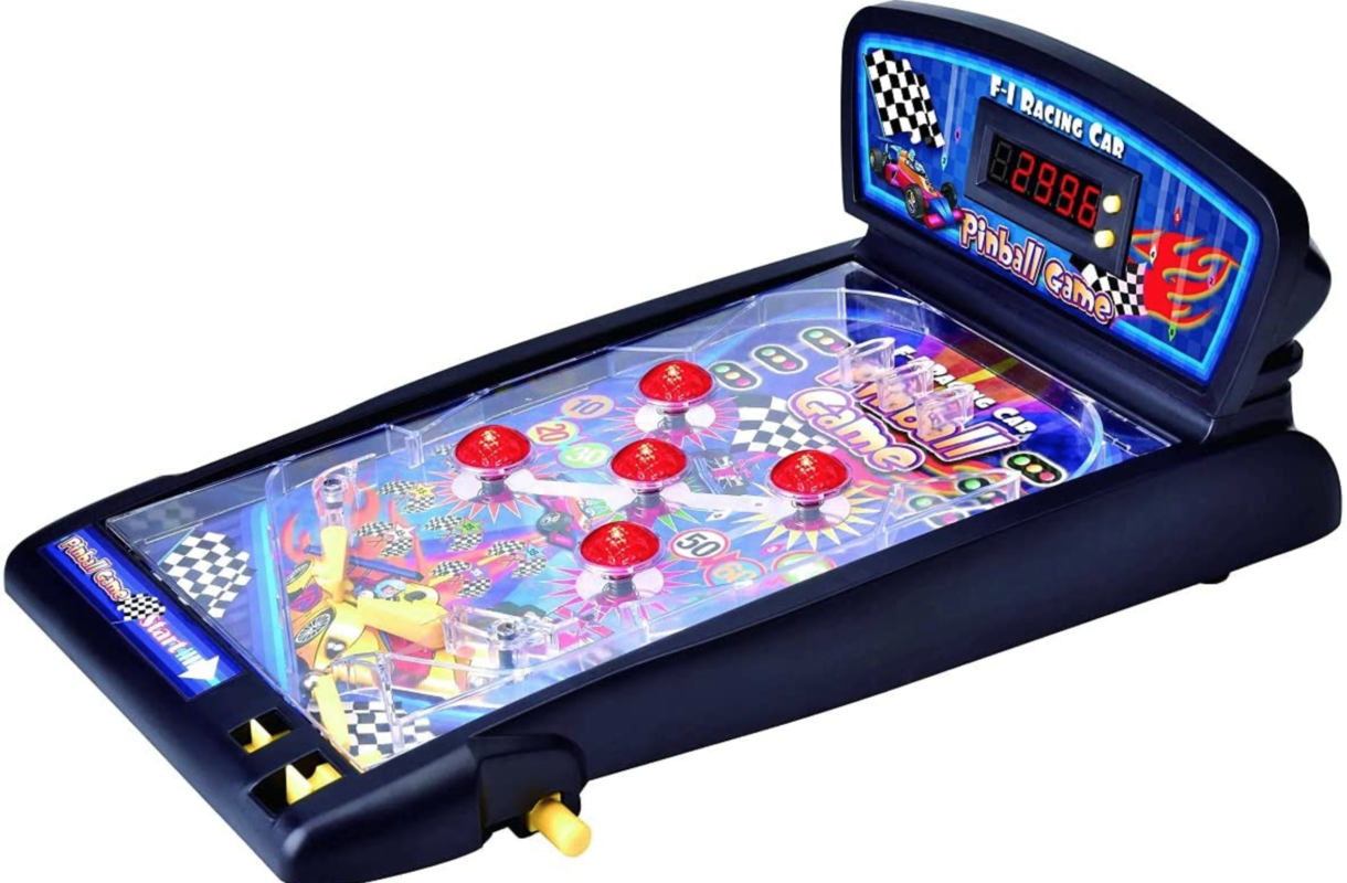 Golden Bright New Era Pinball Tabletop Game Tabletop Pinball Machine – Pinball MFS